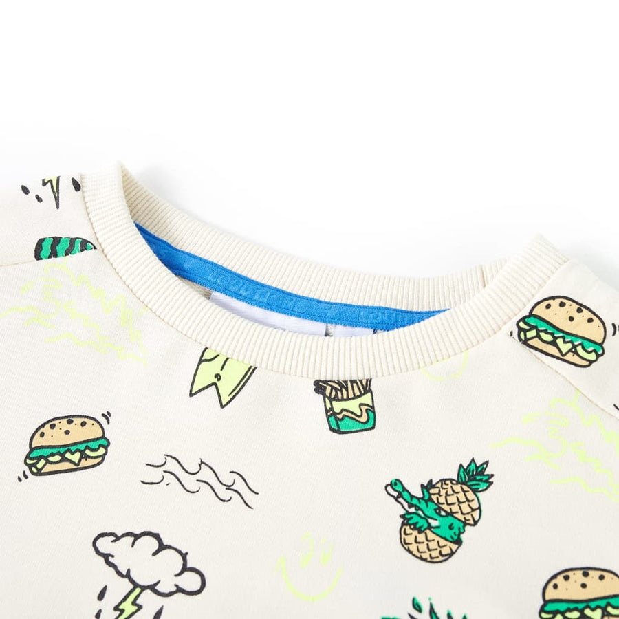 Kindertrui 116 zachtecru 116
