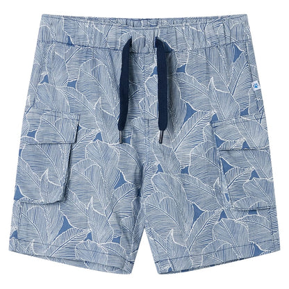 Kindershorts met trekkoord 104 donkerblauw 104