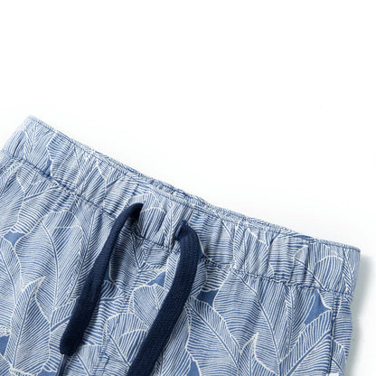 Kindershorts met trekkoord 104 donkerblauw 104