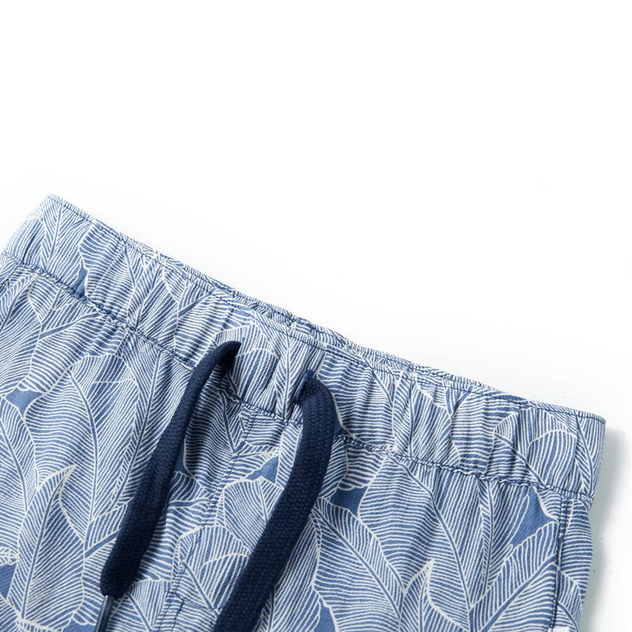 Kindershorts met trekkoord 104 donkerblauw 104