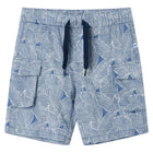 Children's shorts with drawstring 116 dark blue