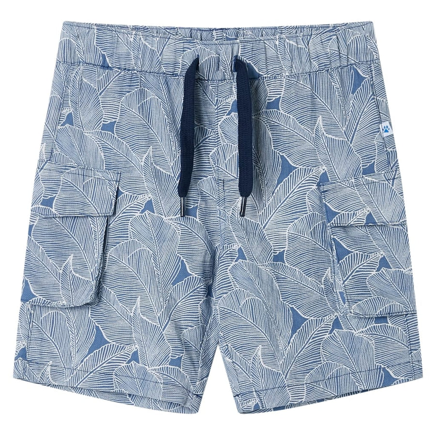 Kindershorts met trekkoord 116 donkerblauw 116