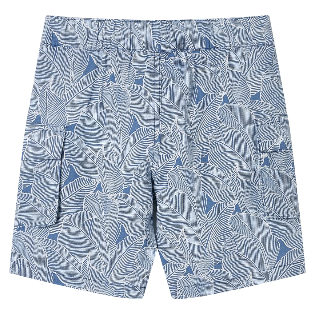 Kindershorts met trekkoord 116 donkerblauw 116