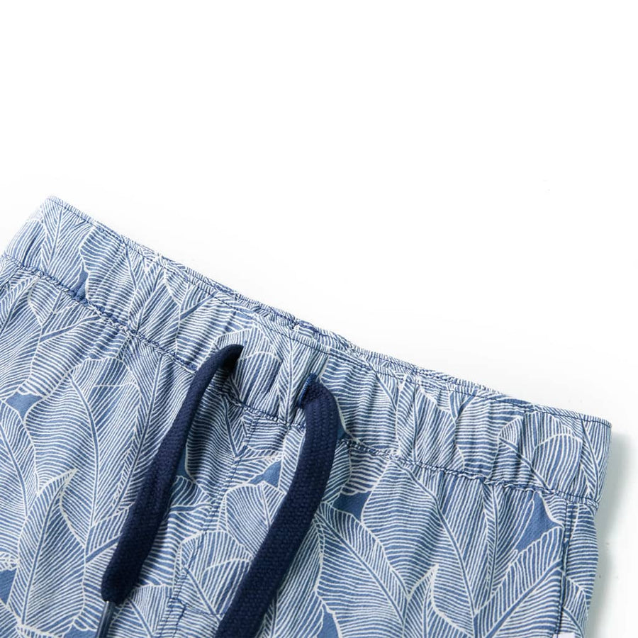 Kindershorts met trekkoord 116 donkerblauw 116