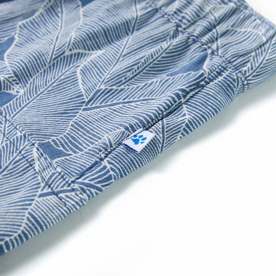 Kindershorts met trekkoord 116 donkerblauw 116