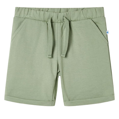Kindershorts Met Trekkoord Lichtkaki