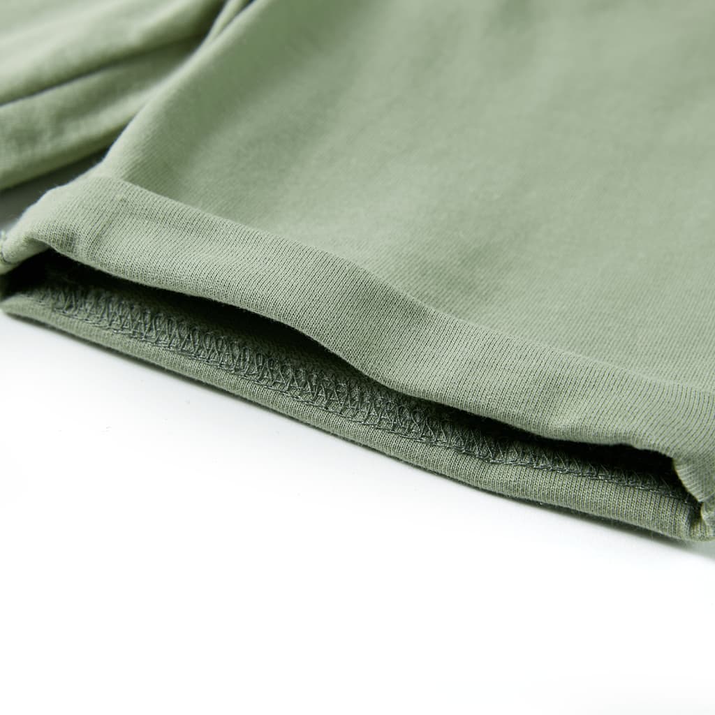 Kindershorts Met Trekkoord Lichtkaki