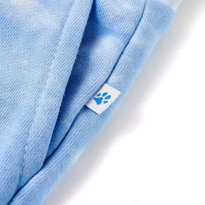 Kindershorts met trekkoord 128 zachtblauw