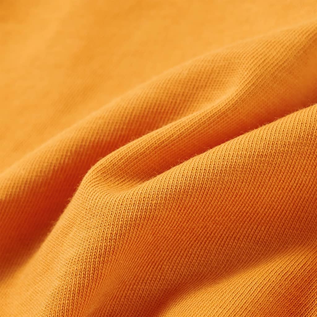 Kindershirt met lange mouwen 116 okerkleurig Oker 116