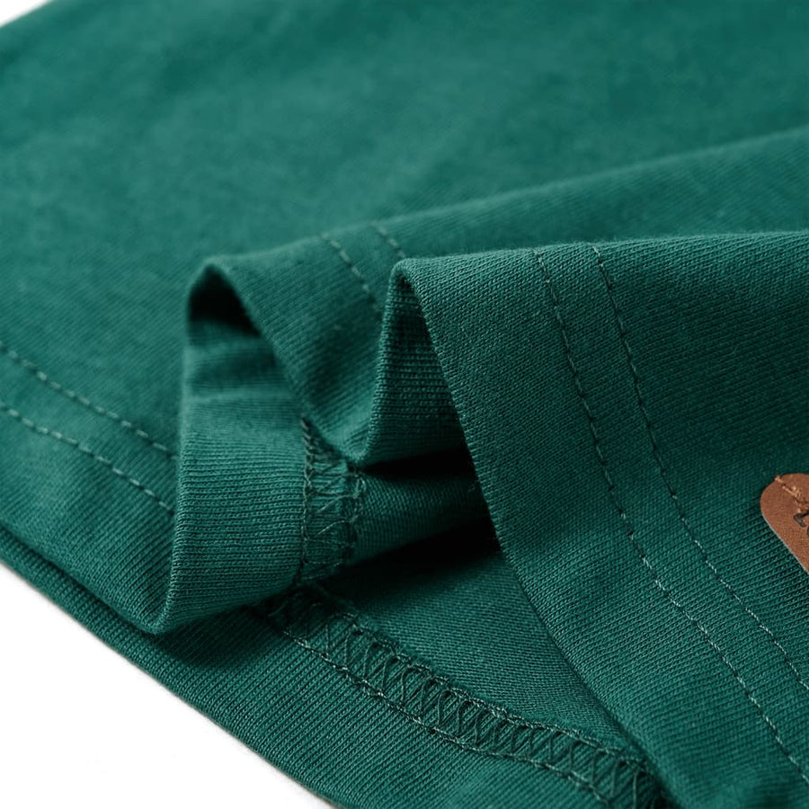 Kindershirt met lange mouwen 92 groen Groen