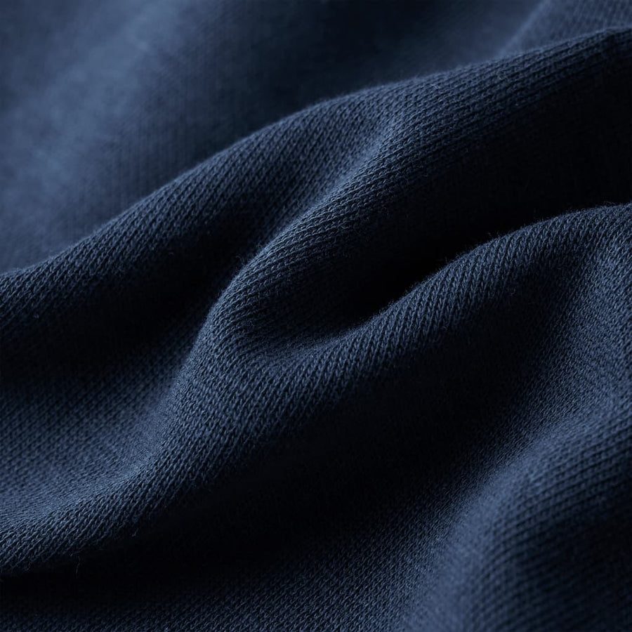 Kindertrui 92 gemêleerd marineblauw Marineblauw