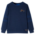 Children's sweater size 92 heather navy blue