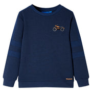 Children's sweater size 92 heather navy blue