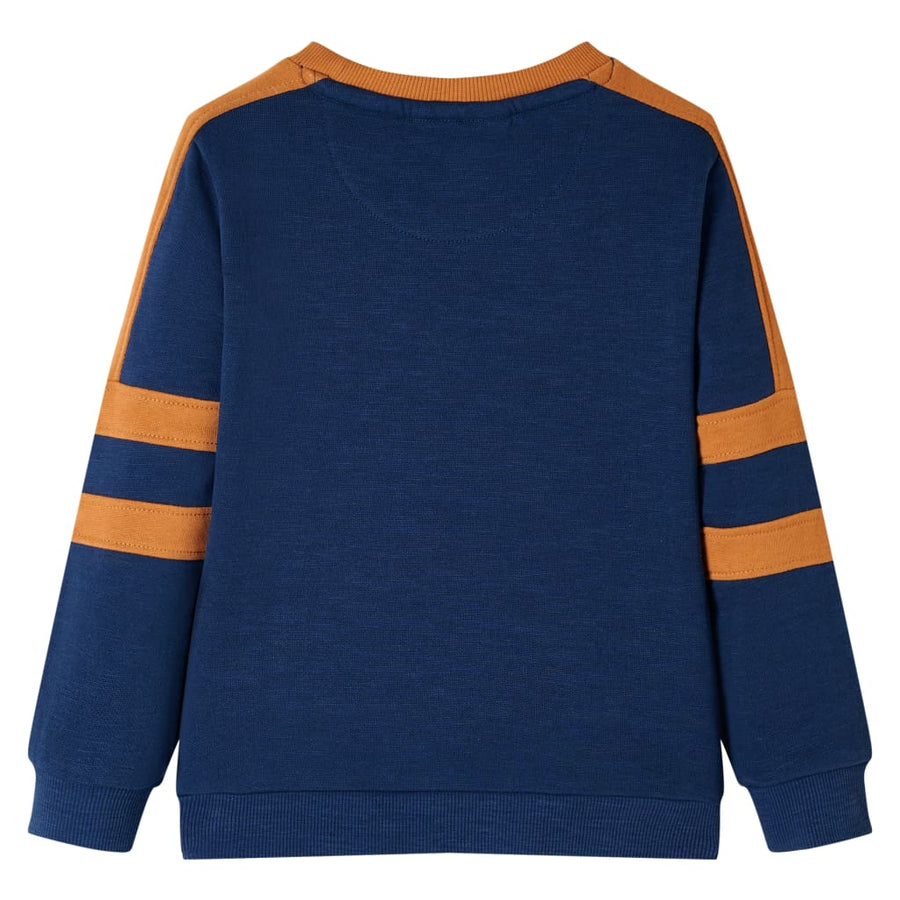 Kindertrui 92 indigo-blauw Blauw 92