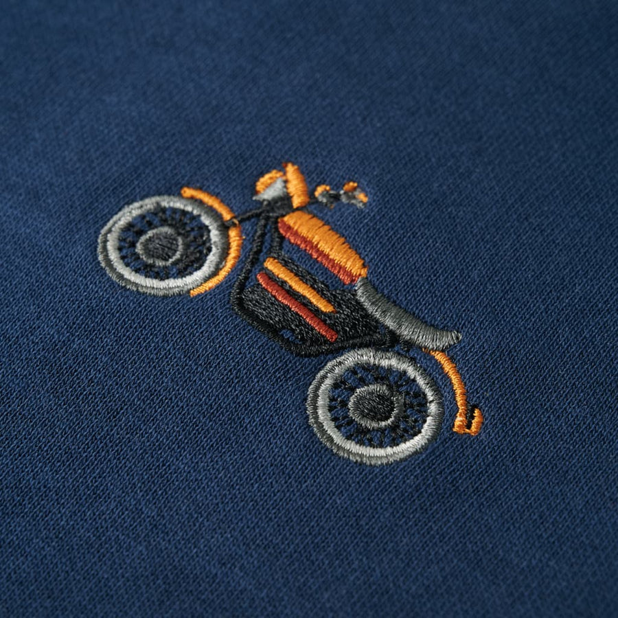 Kindertrui 92 indigo-blauw Blauw 92