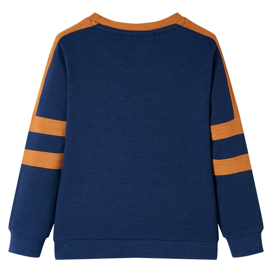 Kindertrui 104 indigo-blauw Blauw
