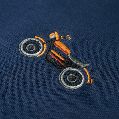 Kindertrui 104 indigo-blauw Blauw