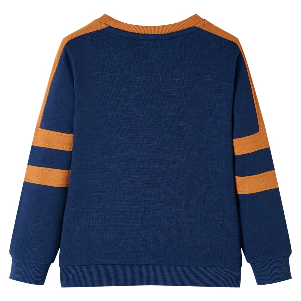 Kindertrui 116 indigo-blauw Blauw