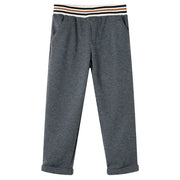 Kinderbroek 104 antraciet geruit