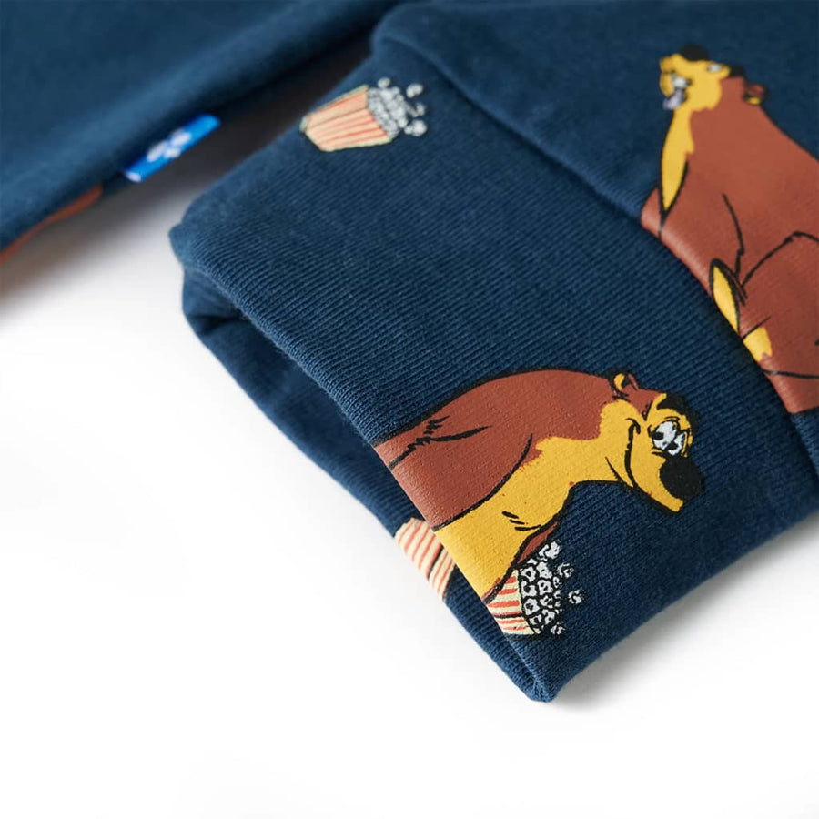 Kinderonesie 92 blauw 92