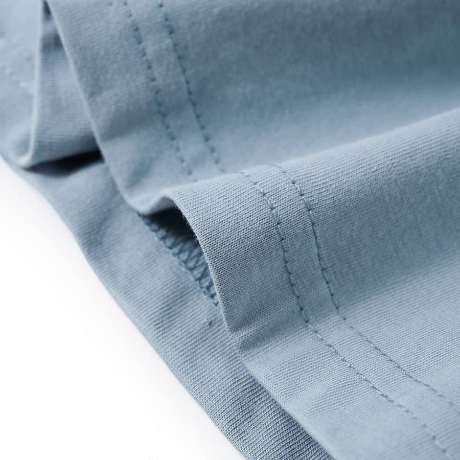 Kindershirt met lange mouwen 92 lichtblauw Blauw