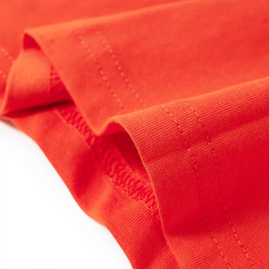 Kindershirt met lange mouwen 104 feloranje orange