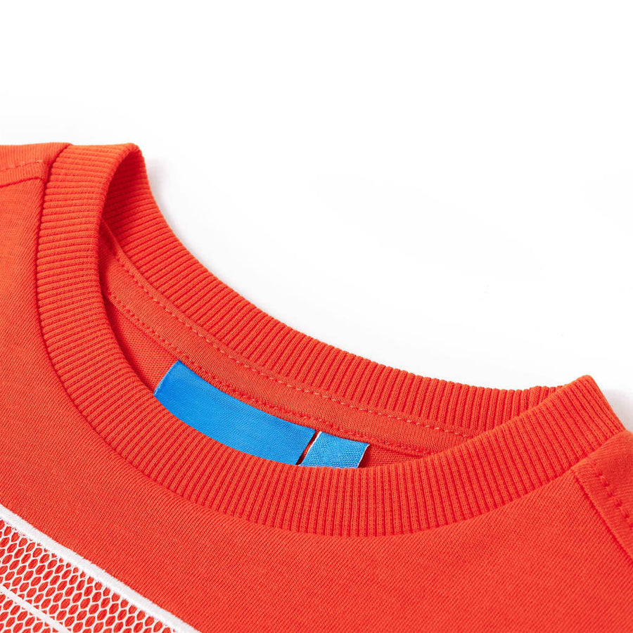 Kindershirt met lange mouwen 116 feloranje orange