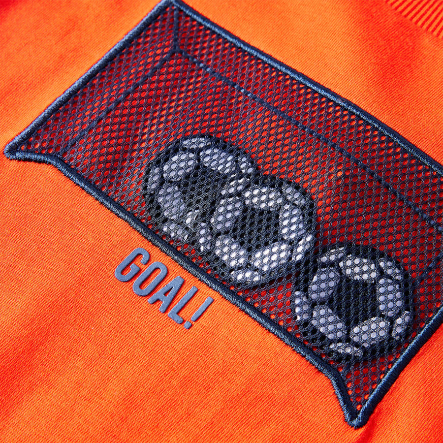 Kindershirt met lange mouwen 116 feloranje 116