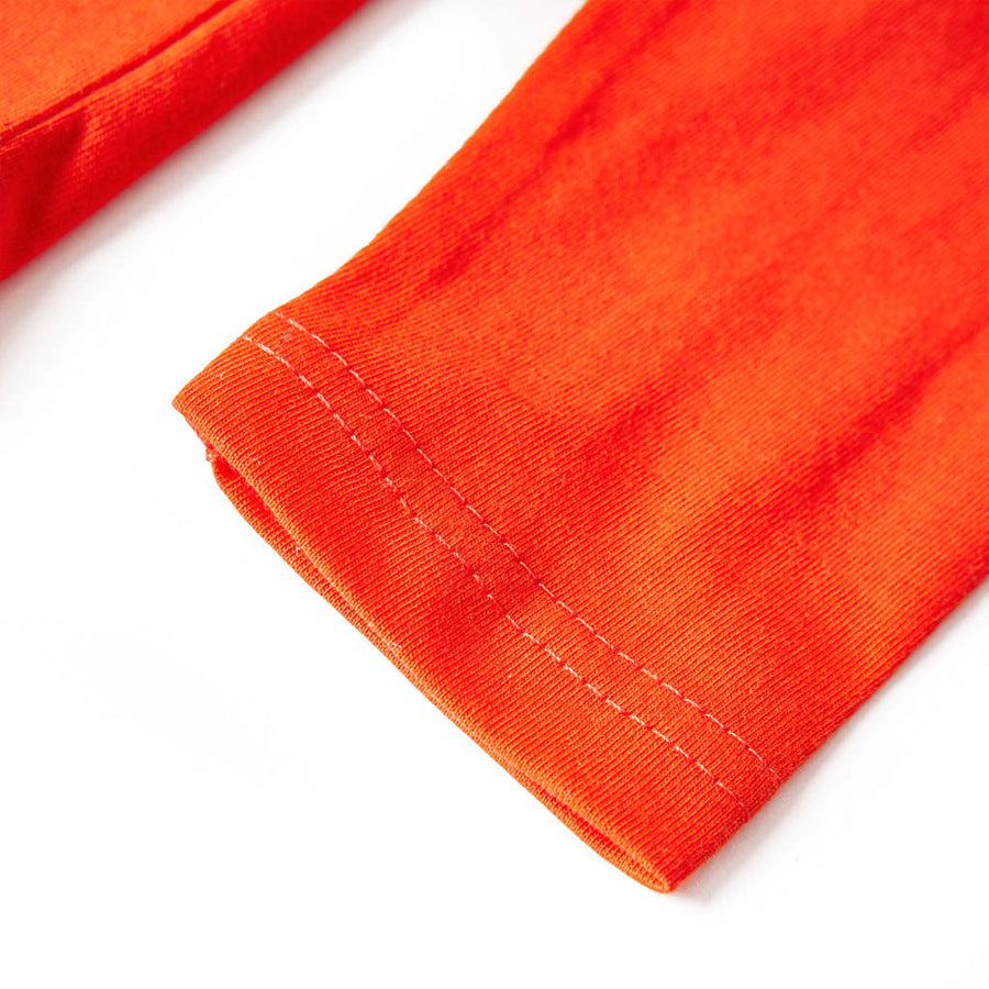 Kindershirt met lange mouwen 116 feloranje 116