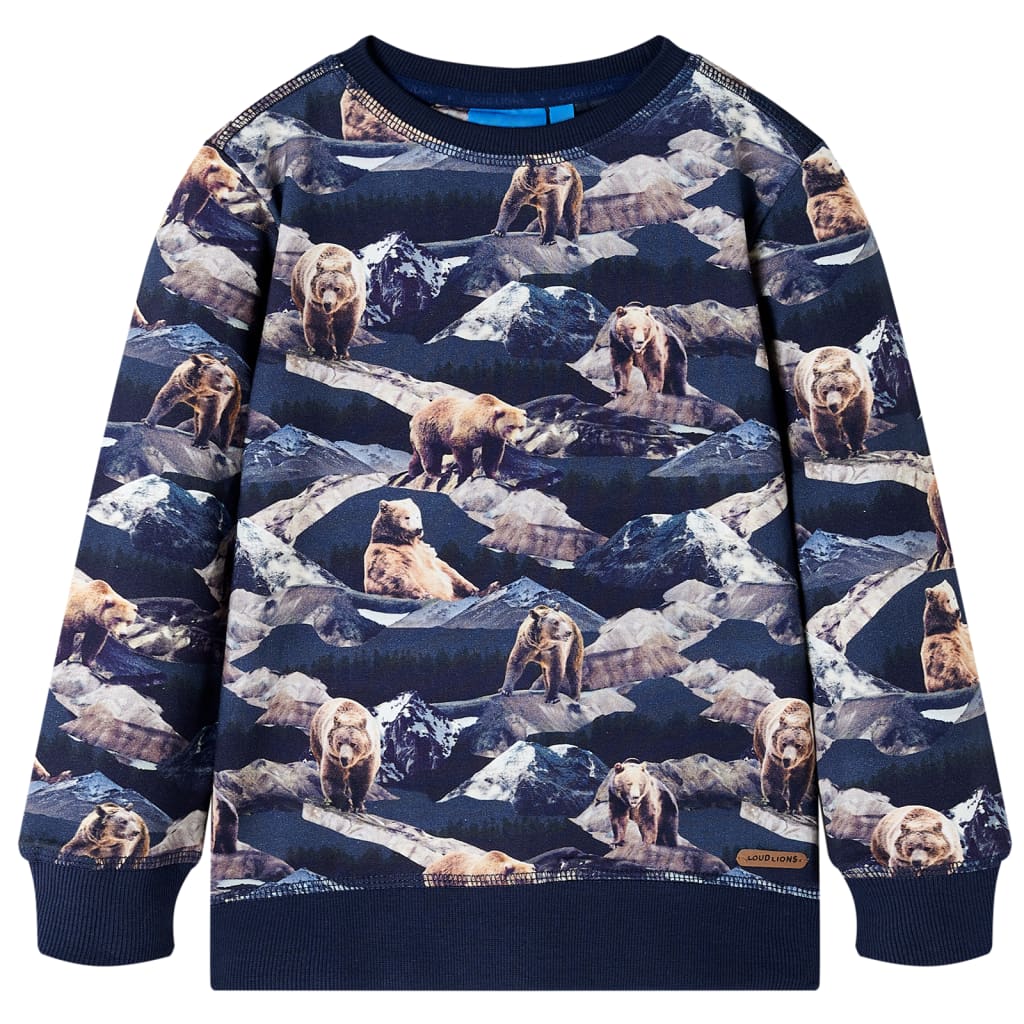 Kindertrui 116 marineblauw 116