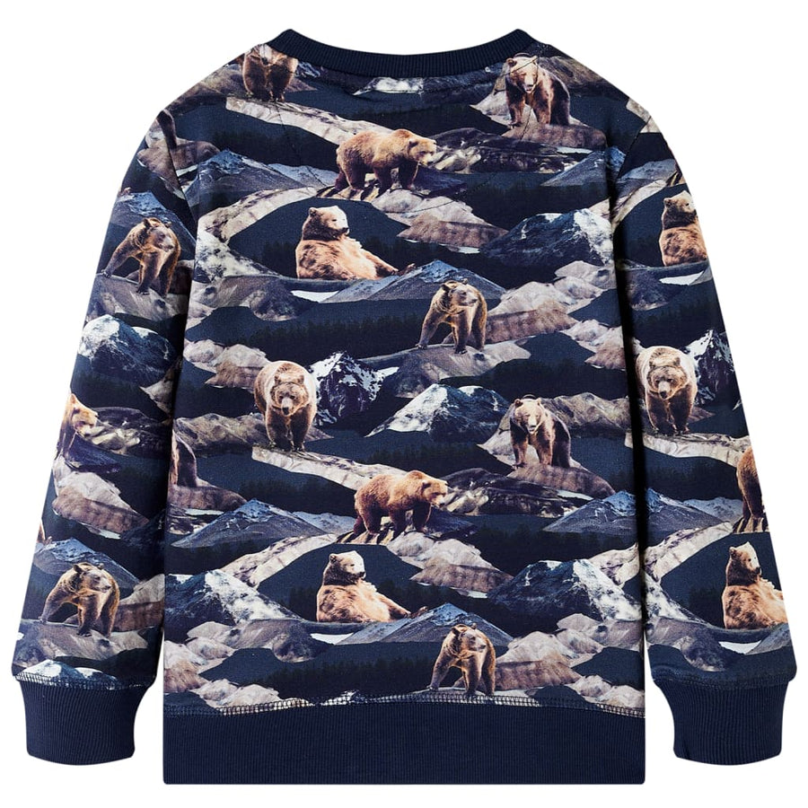 Kindertrui 116 marineblauw 116