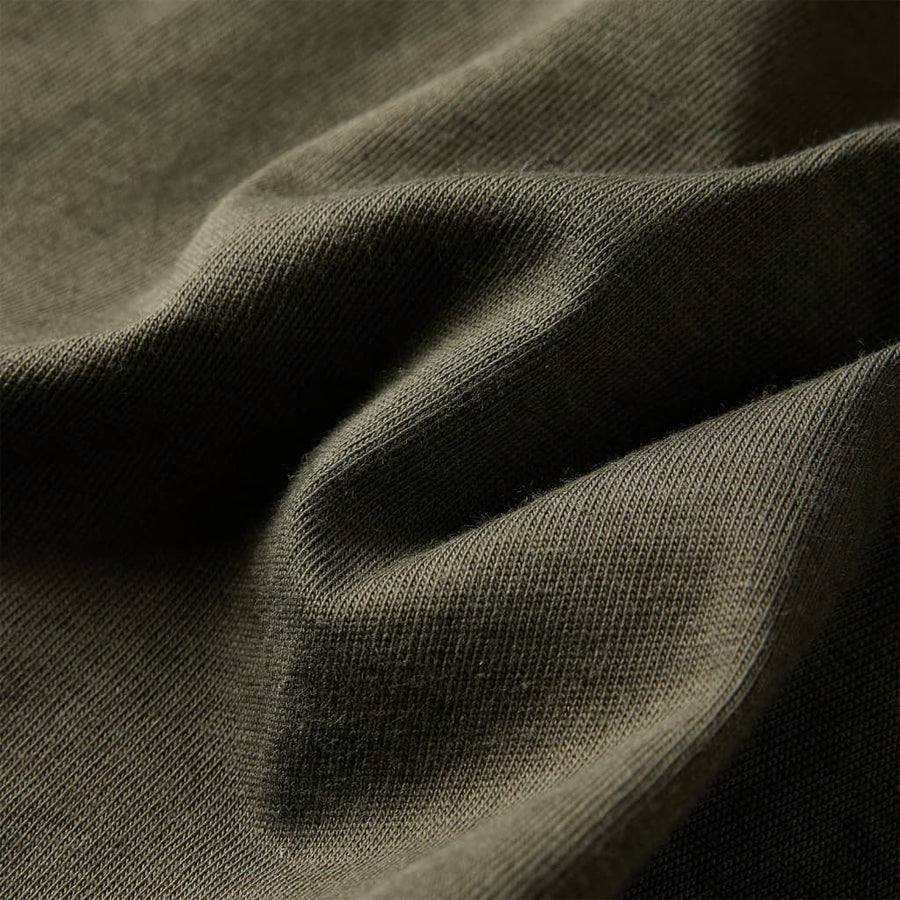 Kindershirt met lange mouwen 116 kakikleurig 116