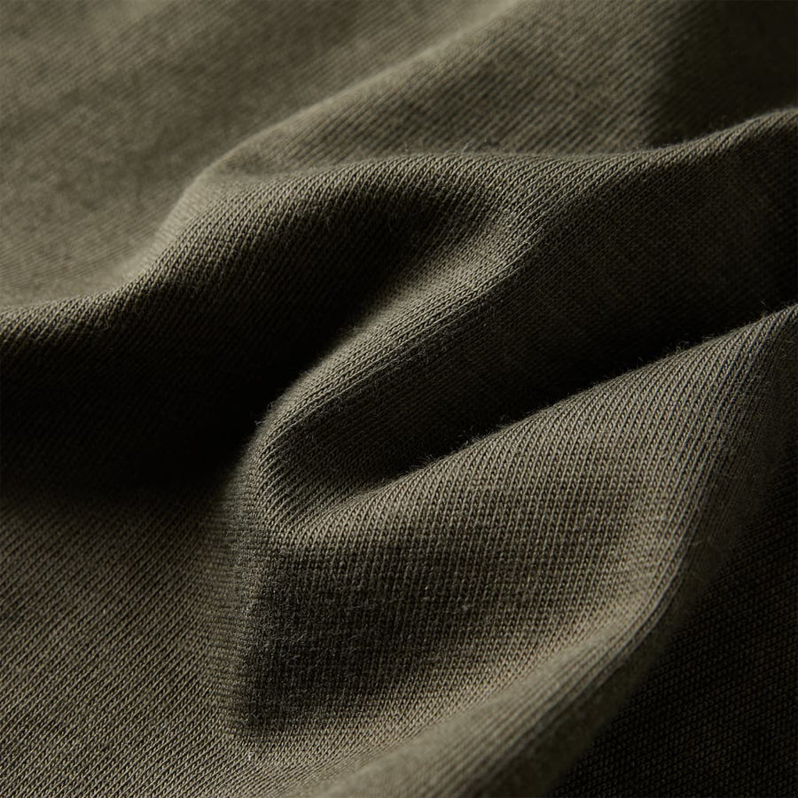 Kindershirt met lange mouwen 128 kakikleurig 128
