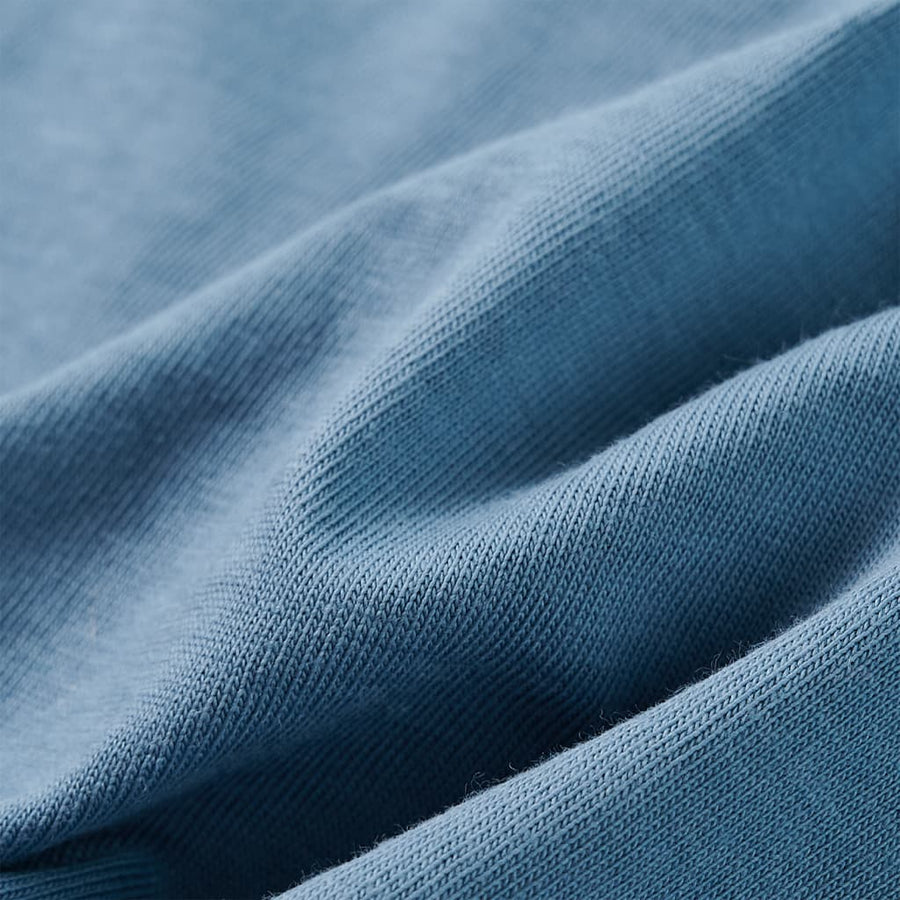 Kindershirt met lange mouwen 92 medium blauw Blauw