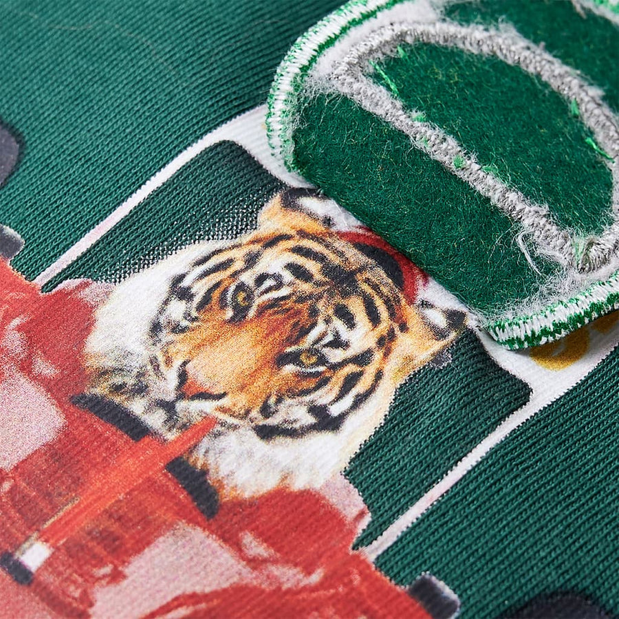 Kindershirt met lange mouwen 116 groen Groen 116
