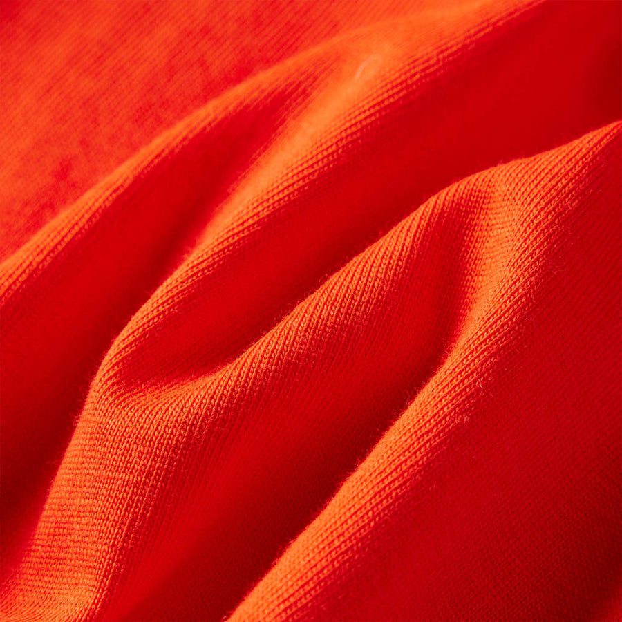 Kindershirt met lange mouwen 128 felroranje orange 128