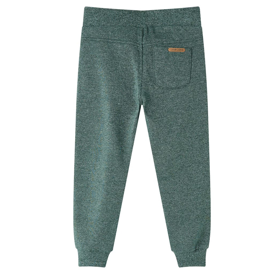 Kinderjoggingbroek 92 donkergroen Donkergroen