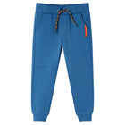 Kinderjoggingbroek blauw maat 92