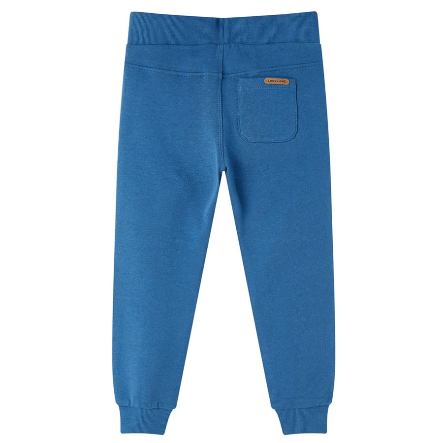 Kinderjoggingbroek 92 blauw Blauw 92