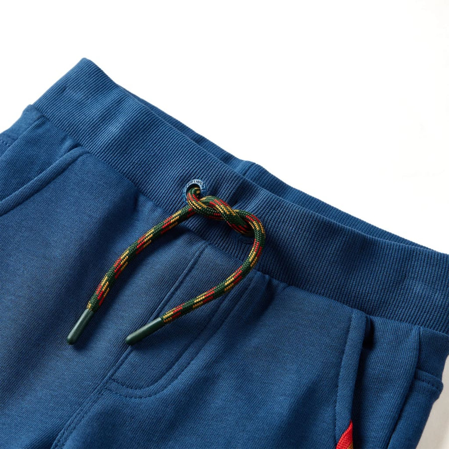 Kinderjoggingbroek 92 blauw Blauw 92