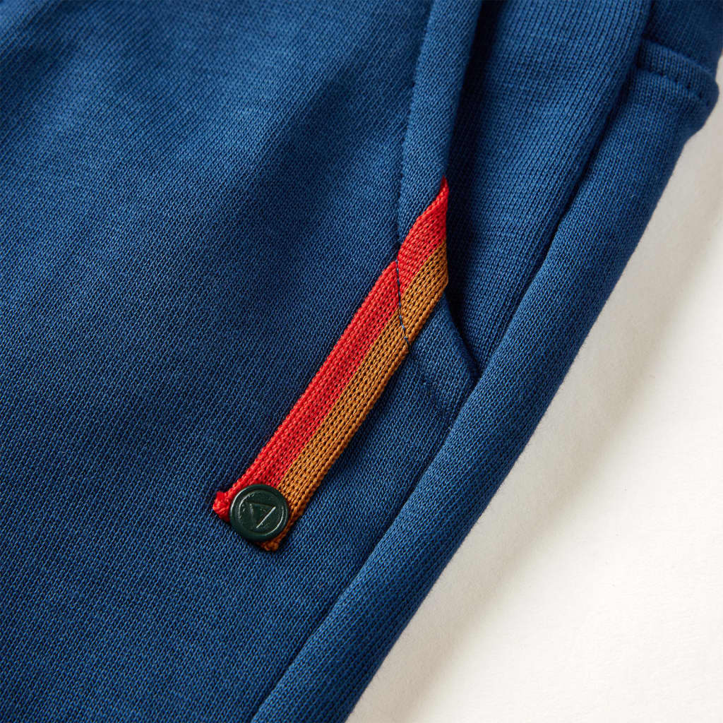 Kinderjoggingbroek 92 blauw Blauw 92