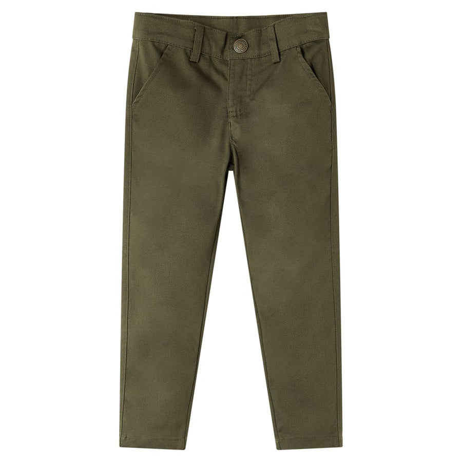 Kinderbroek 92 kakikleurig Kaki 92