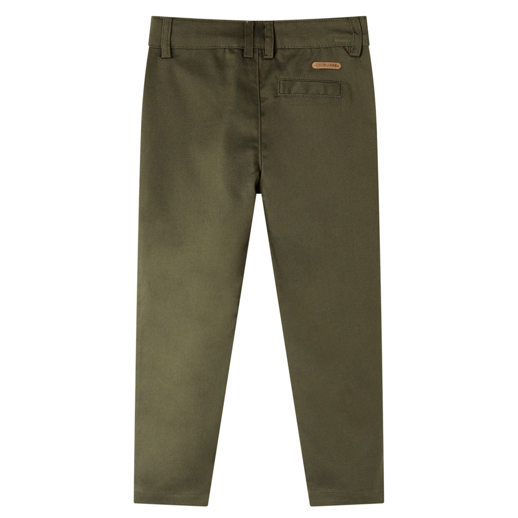 Kinderbroek 92 kakikleurig Kaki 92
