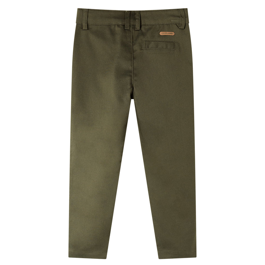 Kinderbroek 92 kakikleurig Kaki 92