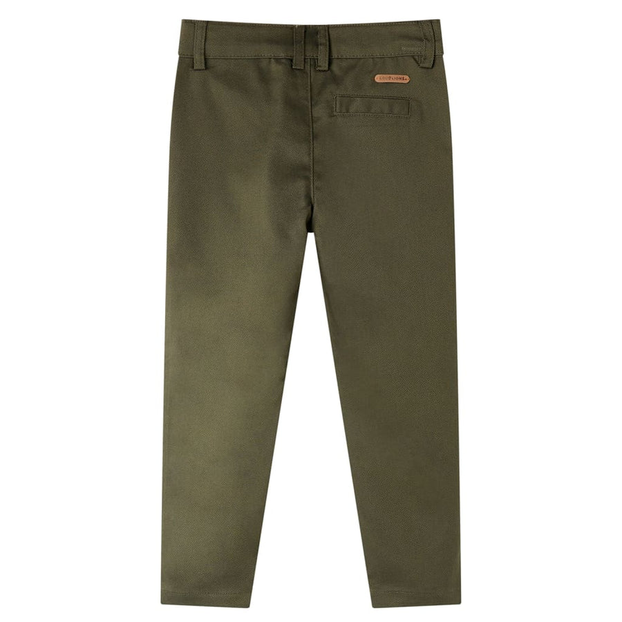 Kinderbroek 104 kakikleurig Kaki