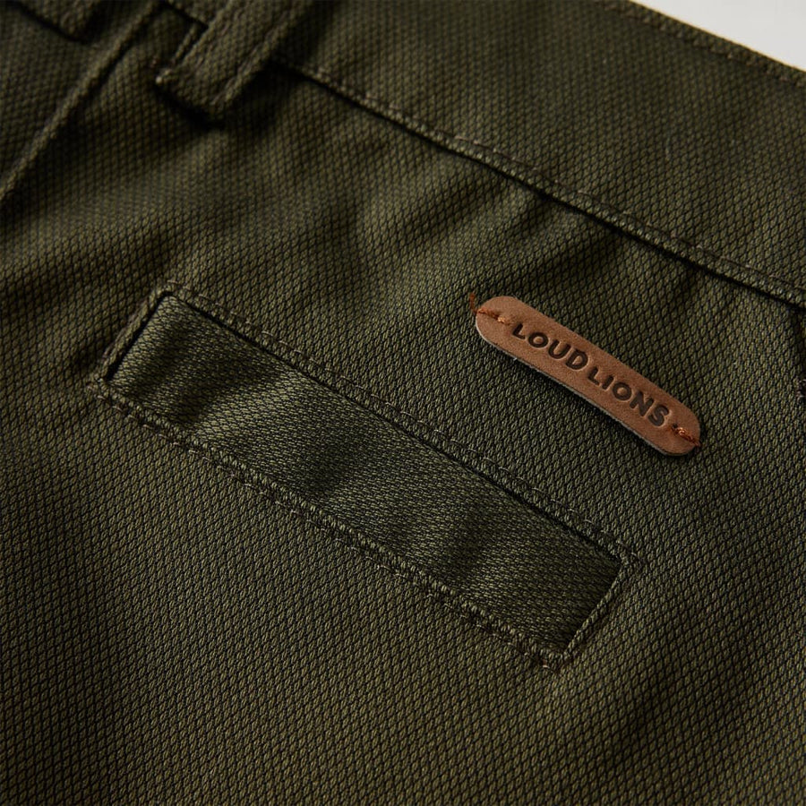 Kinderbroek 116 kakikleurig Kaki