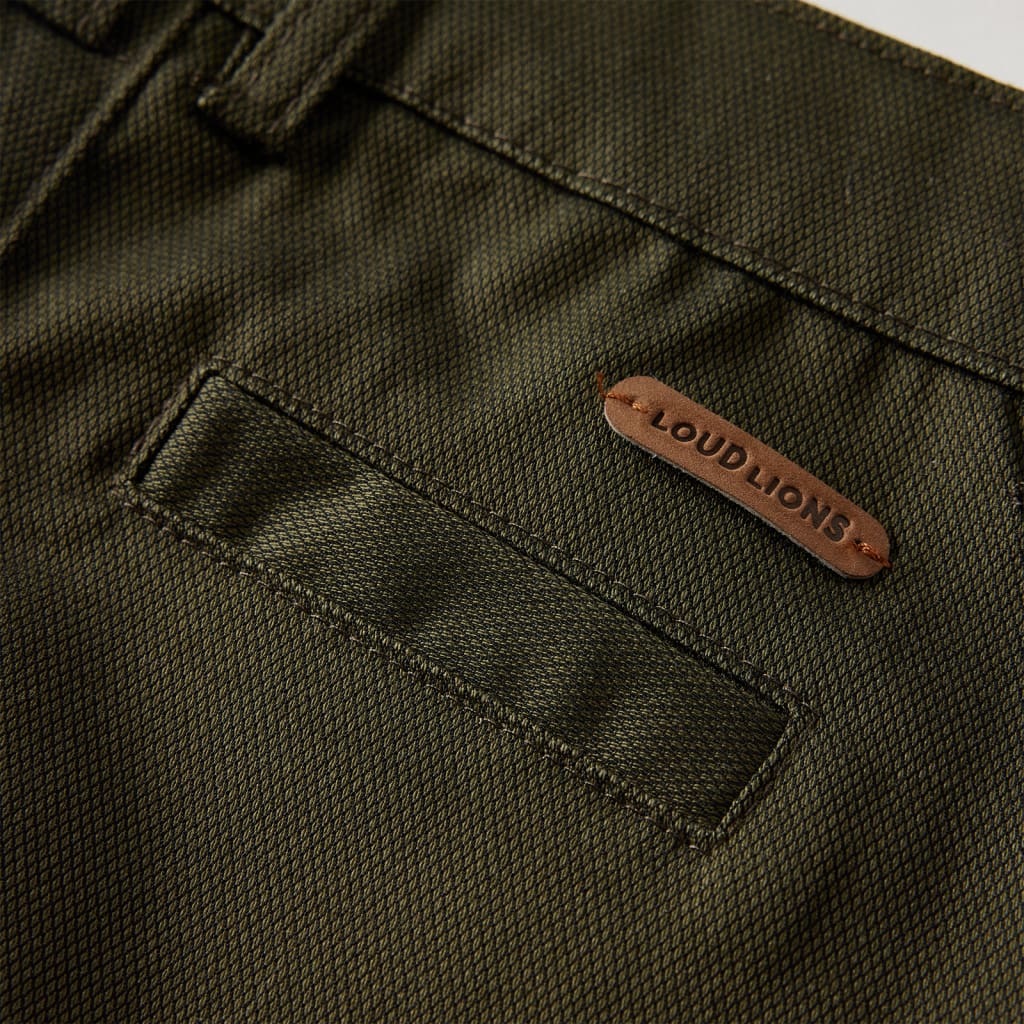 Kinderbroek 128 kakikleurig Kaki
