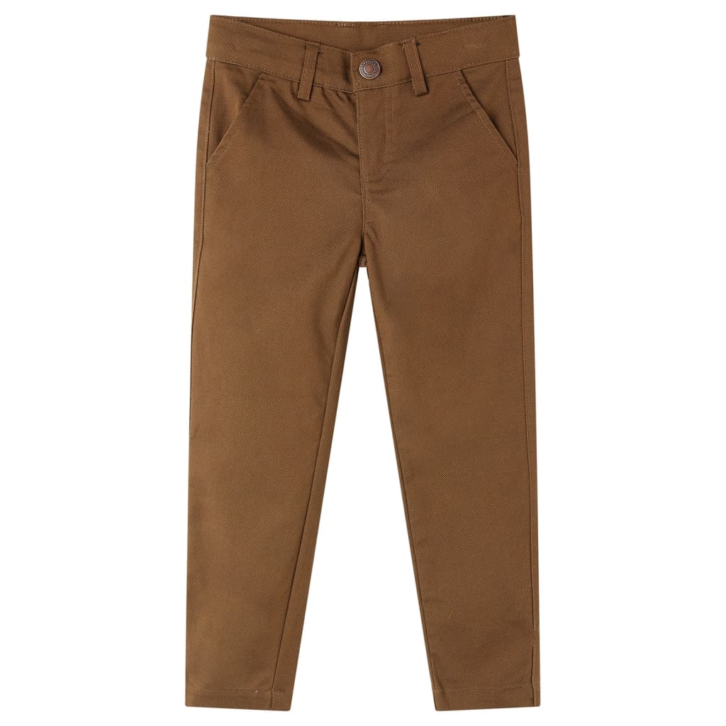 Kinderbroek 92 cognackleurig Cognac 92