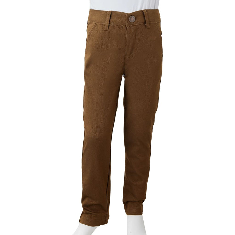 Kinderbroek 92 cognackleurig Cognac 92