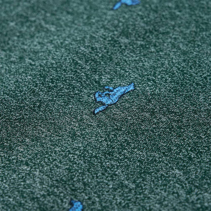 Kindertrui 116 gemêleerd donkergroen 116